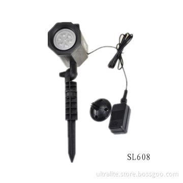 SL608 Light Sensor Led Hallowmas Stage Light Laserslide